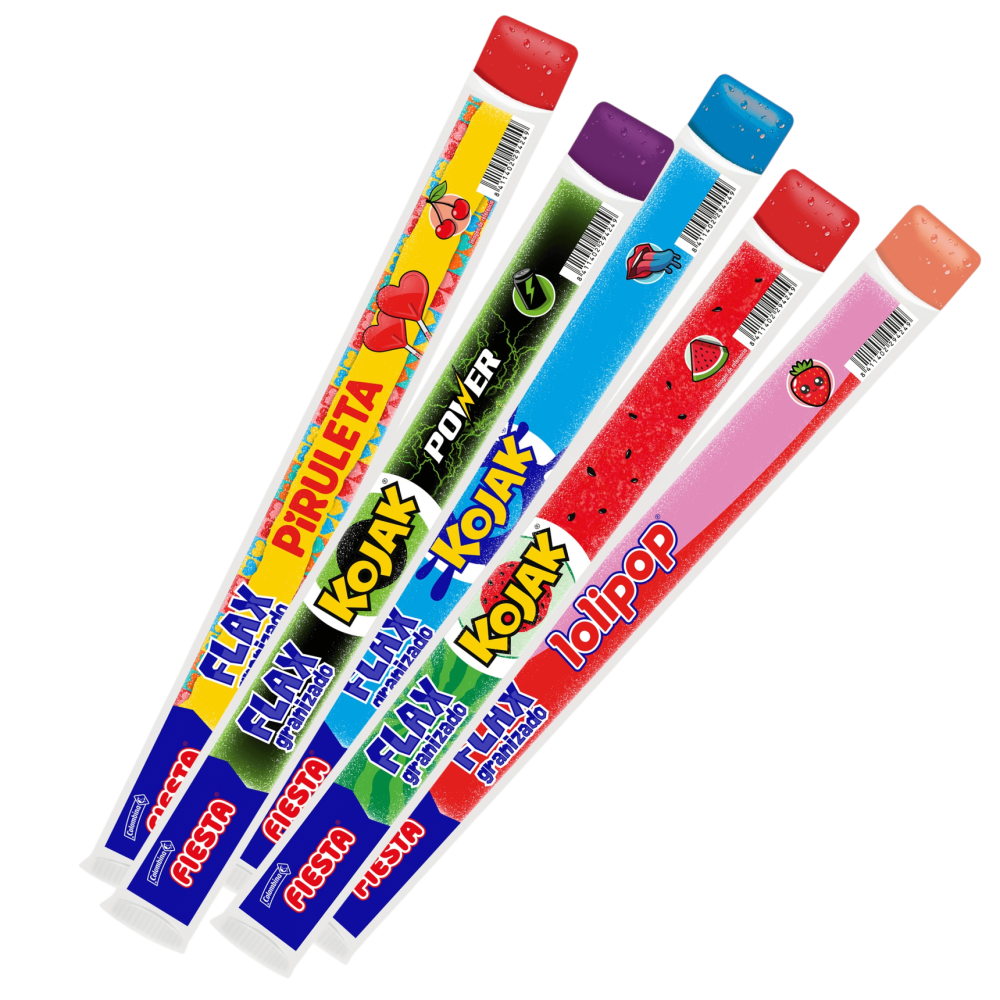 Flax Fiesta Gusti Assortiti | SCEGLI QUANTITÀ 50 o 100 UNITÀ