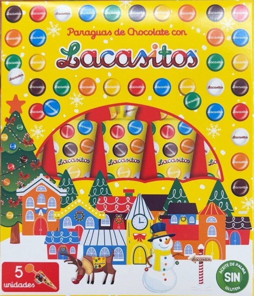 Lacasitos Parasol 55G | Contiene 5 Unidades