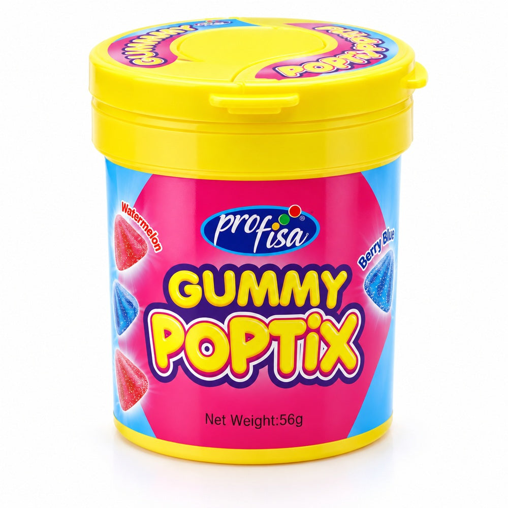 Gummy Pop Tix envase individual 56 g