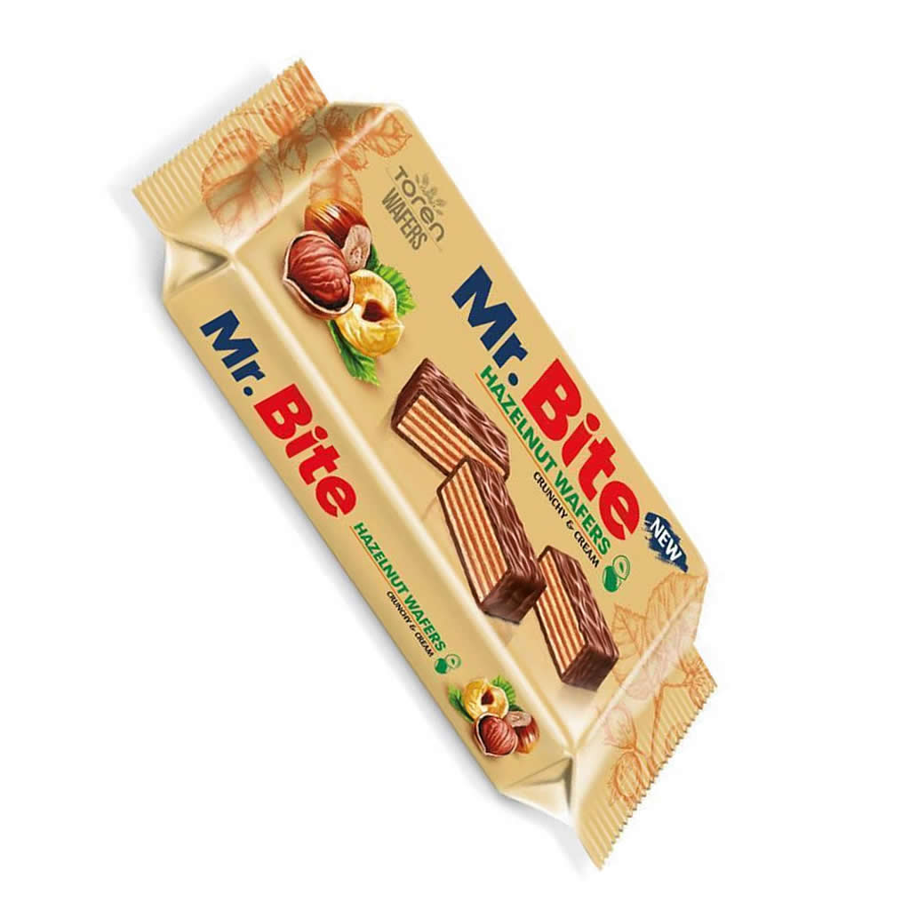 MR. Bite Avellana 38G - Expositor Contiene 24 Unidades