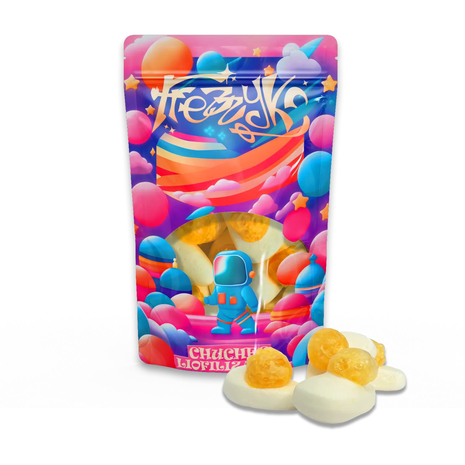 FREZZYKS  CHUCHES LIOFILIZADAS | 1 Unidad - ELEGIR REFERENCIA