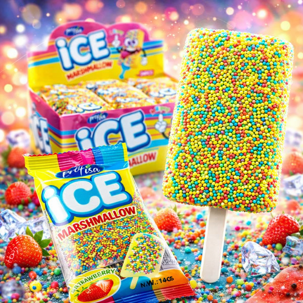 Ice Marshmallow - Esponjita con forma de Helado | Formato 24 Uds