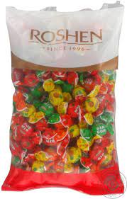 Caramelos Roshen Bim Bom Sabores Frutales Rellenos | Formato Bolsa 1KG