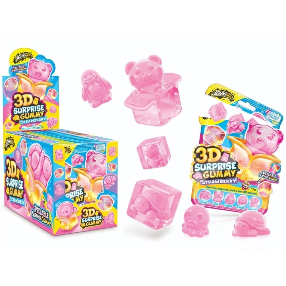 Pelable 3D Sorpresa | Formato 12 Uds