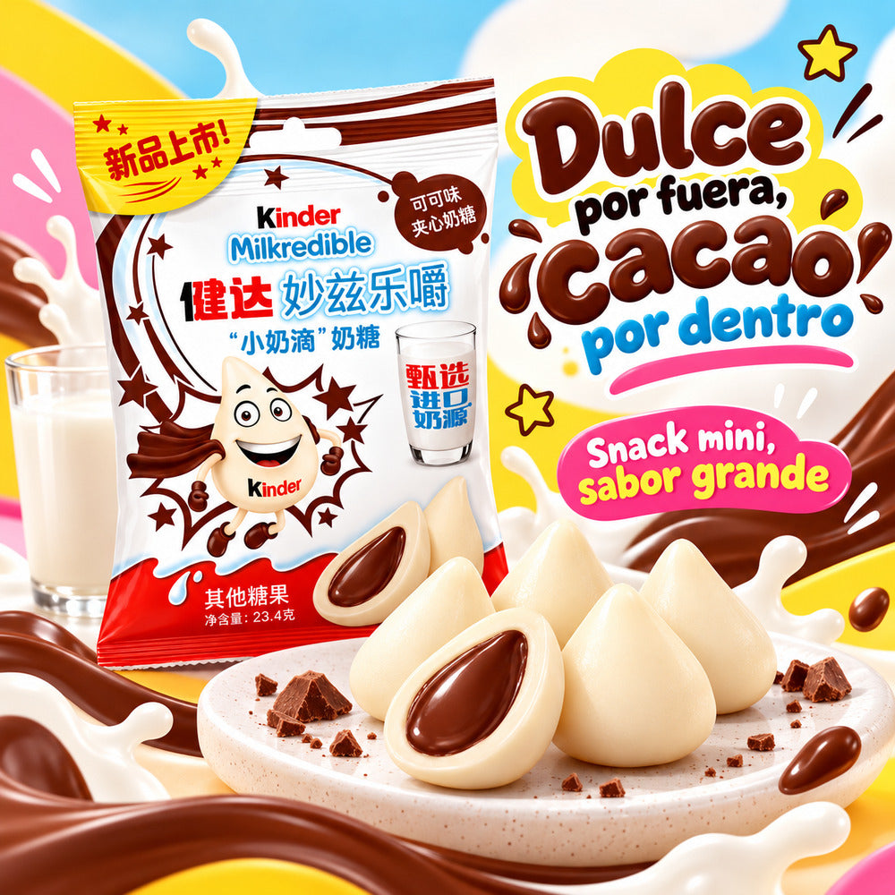 Kinder Milkredible creatividad promocional Kremtik