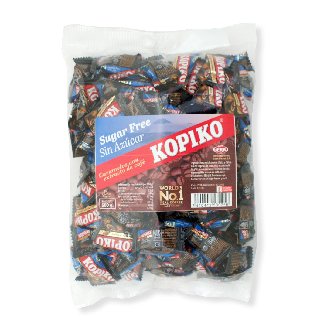 Caramelo Kopiko SIN AZUCAR Original Café - Formato Bolsa 800G