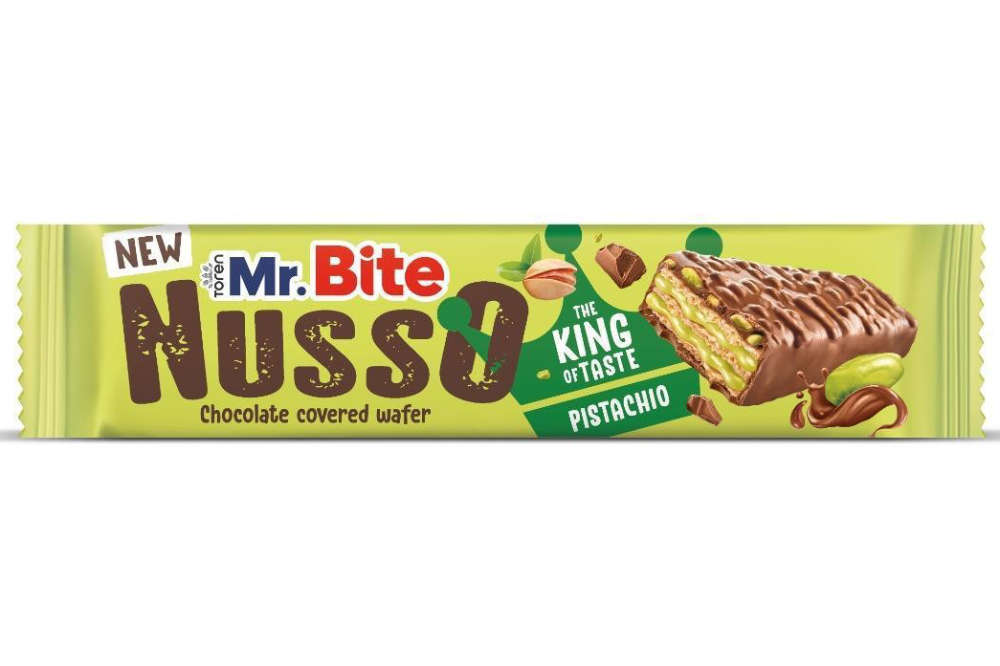 Mr.Bite Nusso Pistachio 35 G - Expositor Contiene 24 Unidades