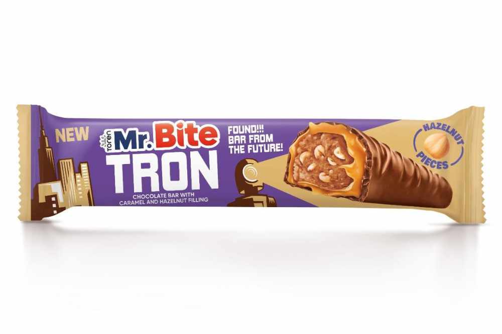 Mr.Bite Tron Cookies 32G - Expositor Contiene 24 Unidades