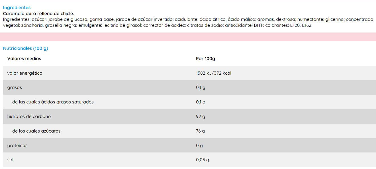 Mega Pompito Cereza (40 Uds)