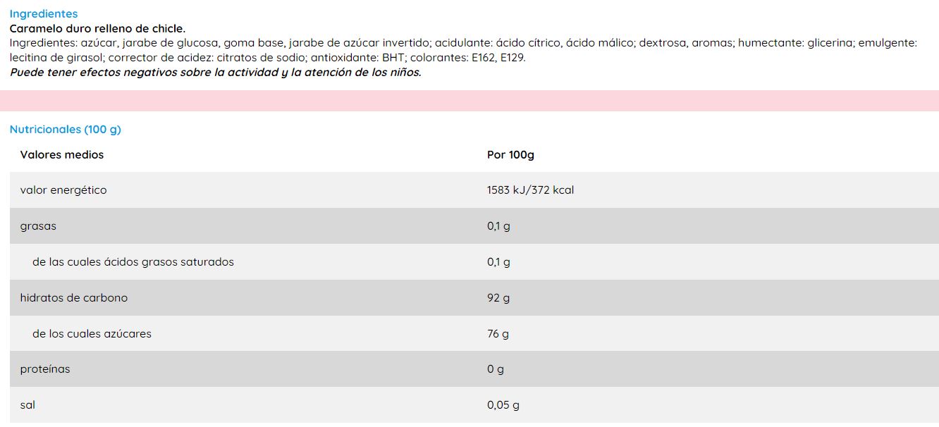Mega Pompito Fresa (40 Uds)