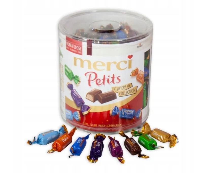Bombones Petits Merci Bote Reutilizable 1000g