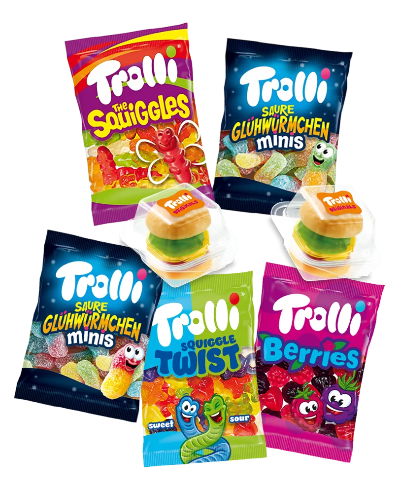The Original Hits De Trolli Bolsa 200g (10 Minis Bolsas)