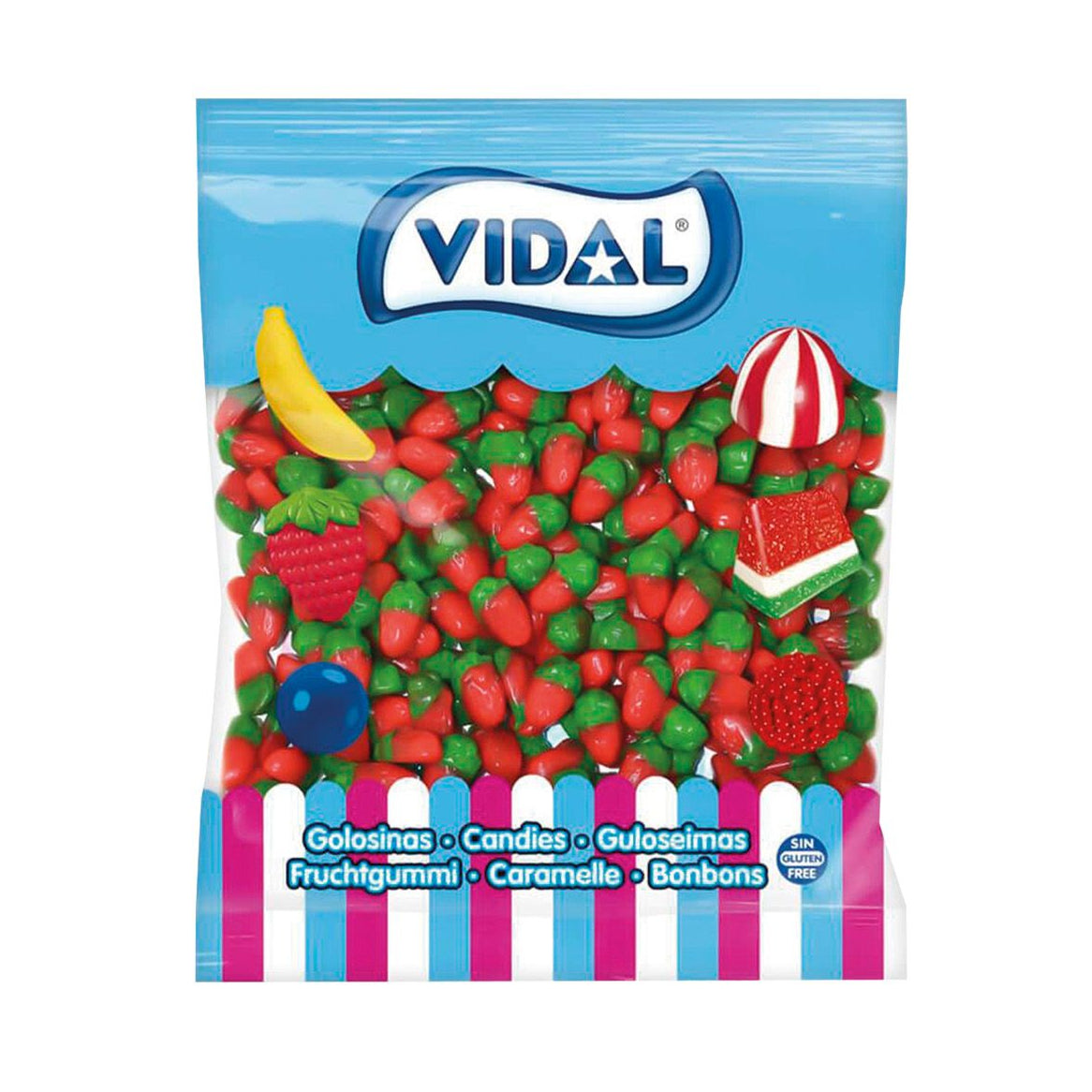 Mini Fresas Silvestres Vidal 1kg