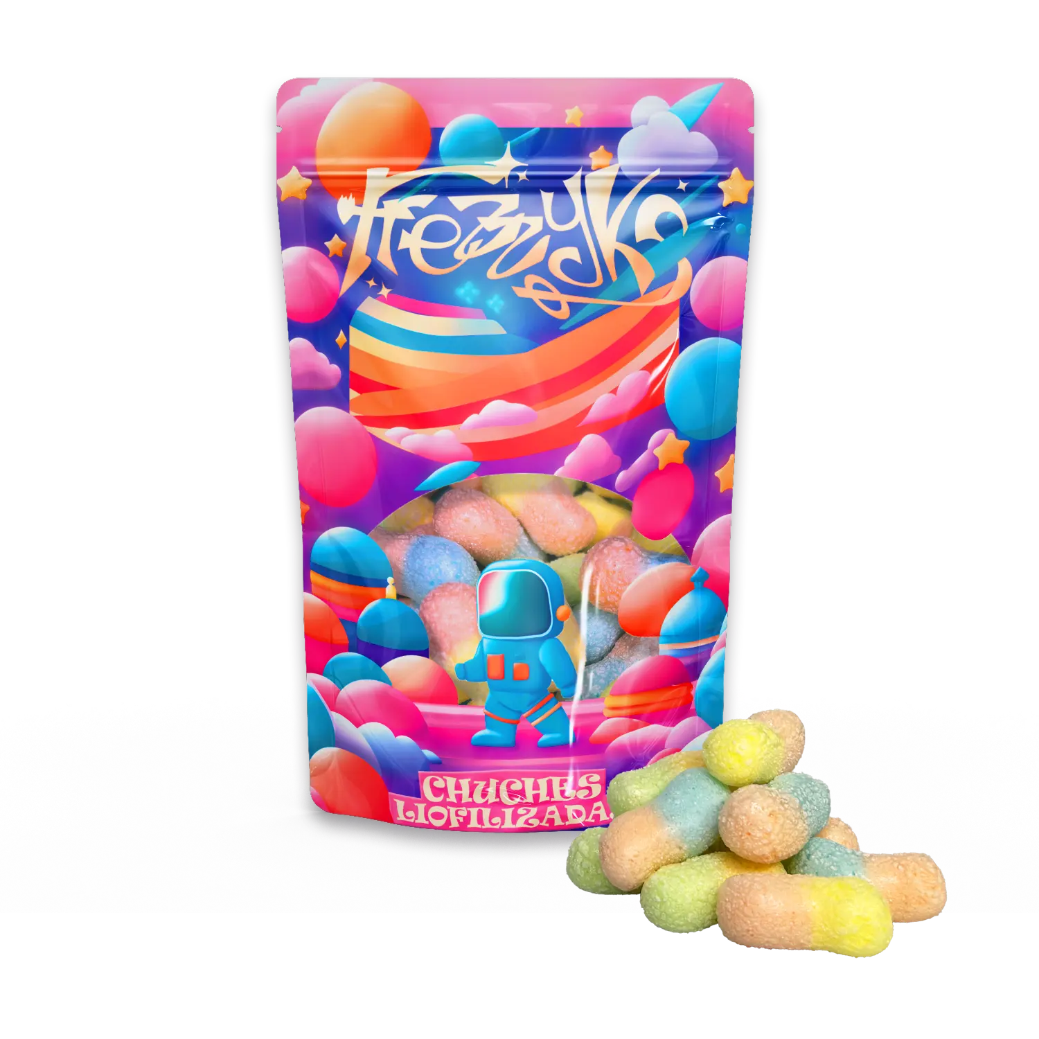 FREZZYKS  CHUCHES LIOFILIZADAS | 1 Unidad - ELEGIR REFERENCIA