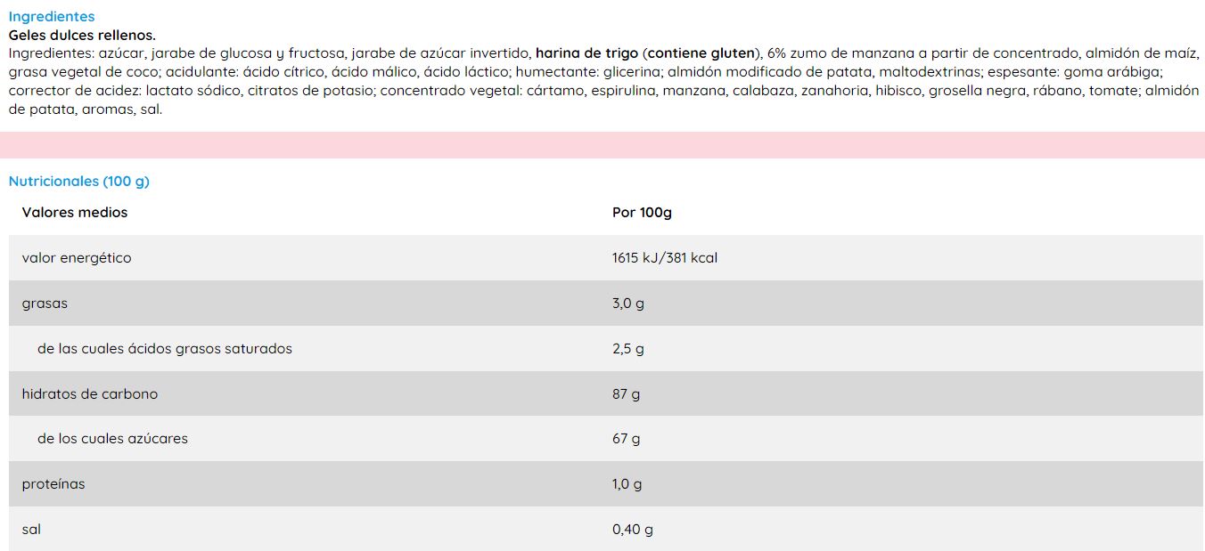 Naturall Fruits Sticks (10 Uds)