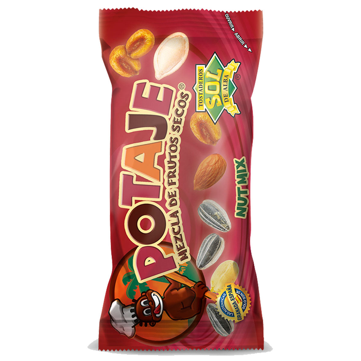 Aperitivos Potaje Frutos Secos | Expositor 10 Bolsas 120 Gr