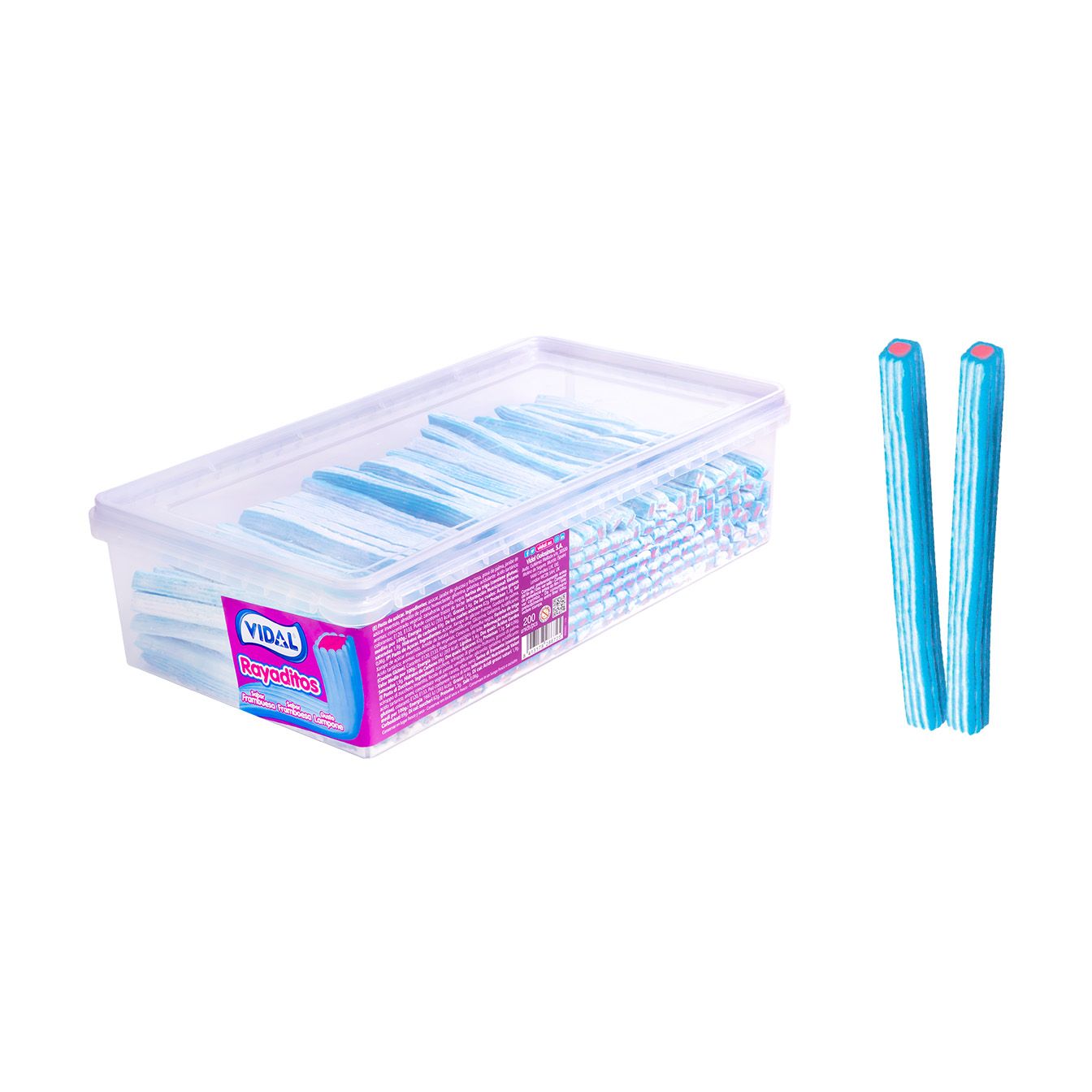 Rayaditos Frambuesa Vidal (200 Uds)