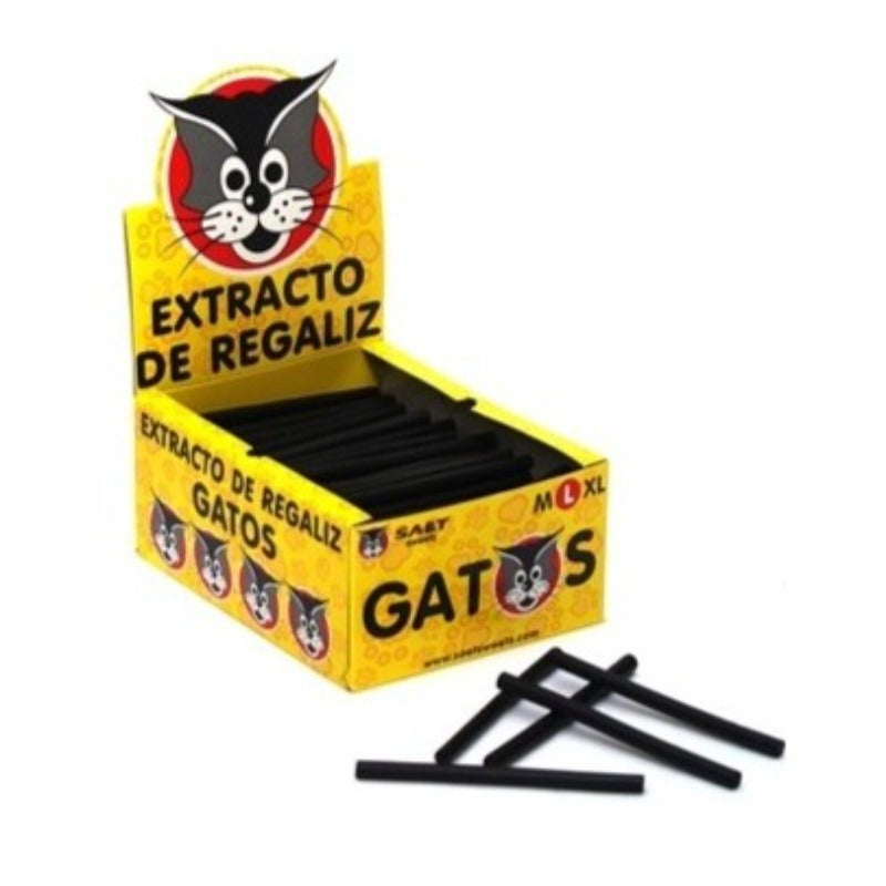 Regaliz Negro Gato M | Aproximadamente 400 Unidades