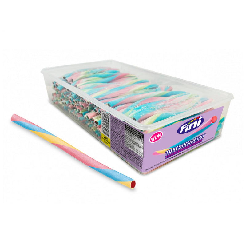 Regaliz Fini Tubes Inside Out 200 Uds