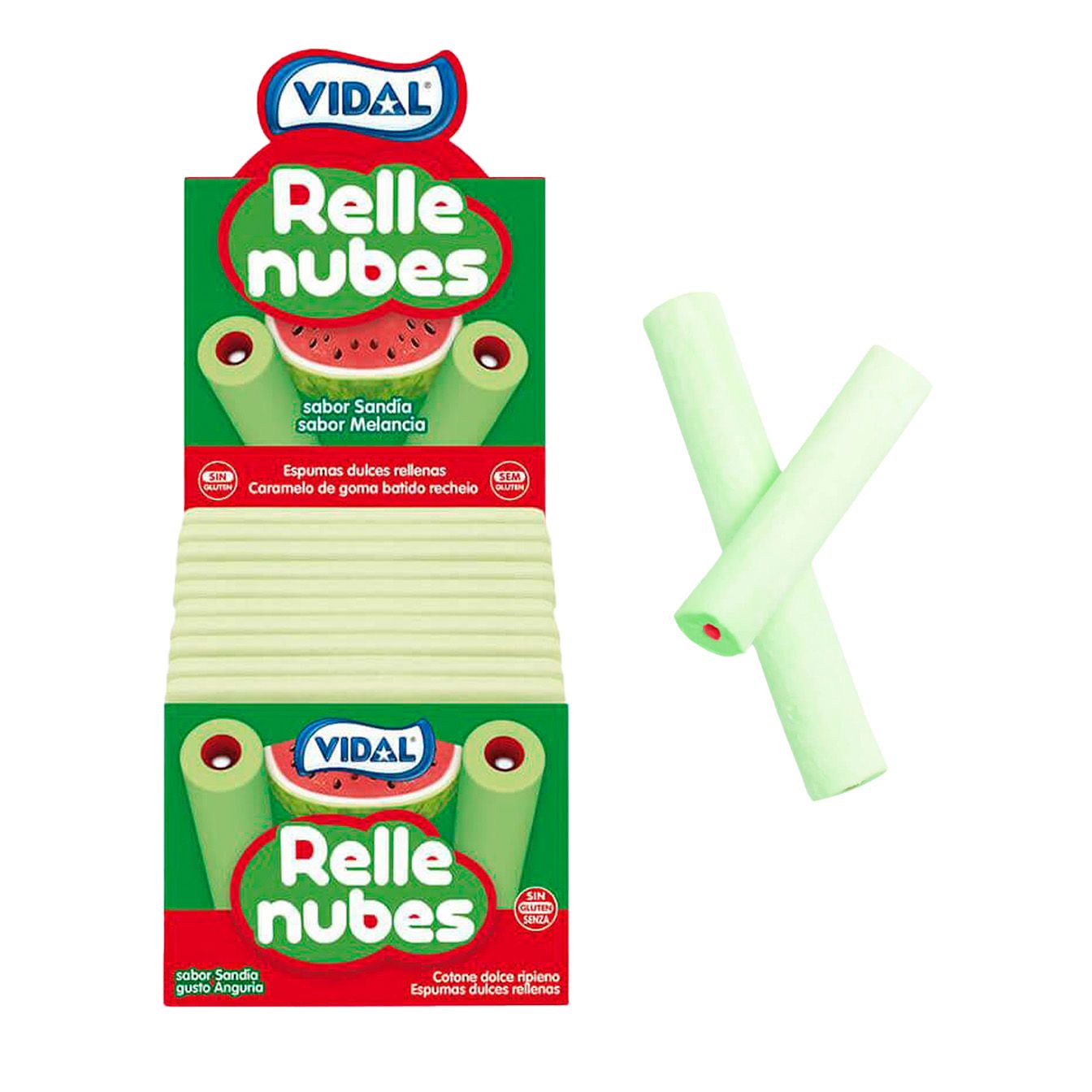 Dulcinubes Rellenas Sandía (75Uds)