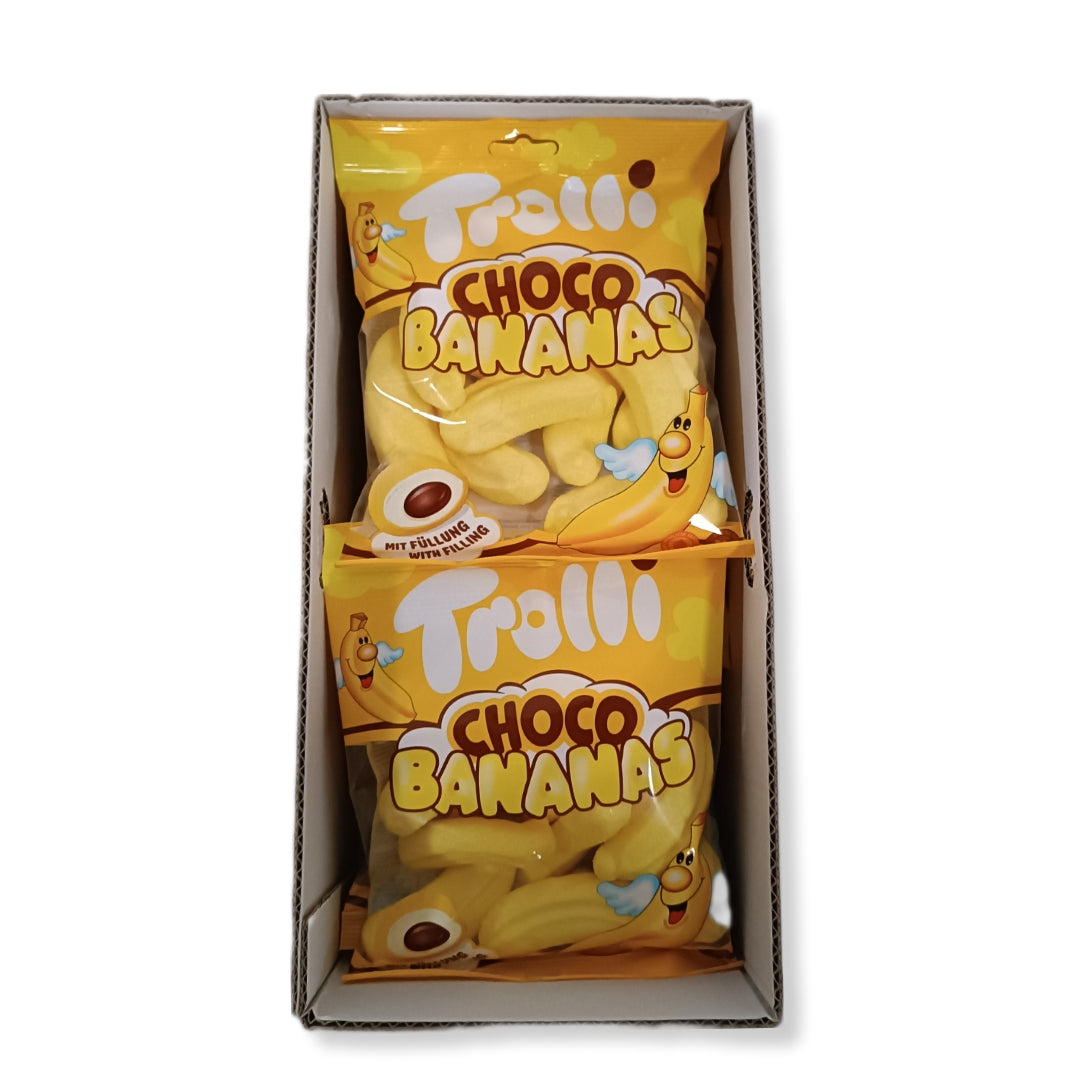 Choco Bananas Trolli | Formato Caja 8 Bolsas 150g
