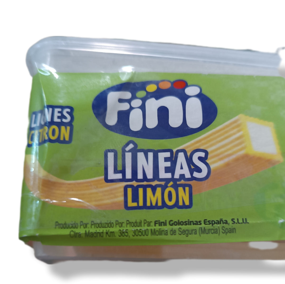 Lineas Sabor Limón Fini | Formato Tarro Reutilizable 200U