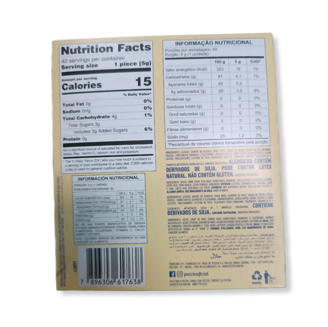 Blong Chicle Relleno Sabor Napolitano | Contiene 40 Unidades