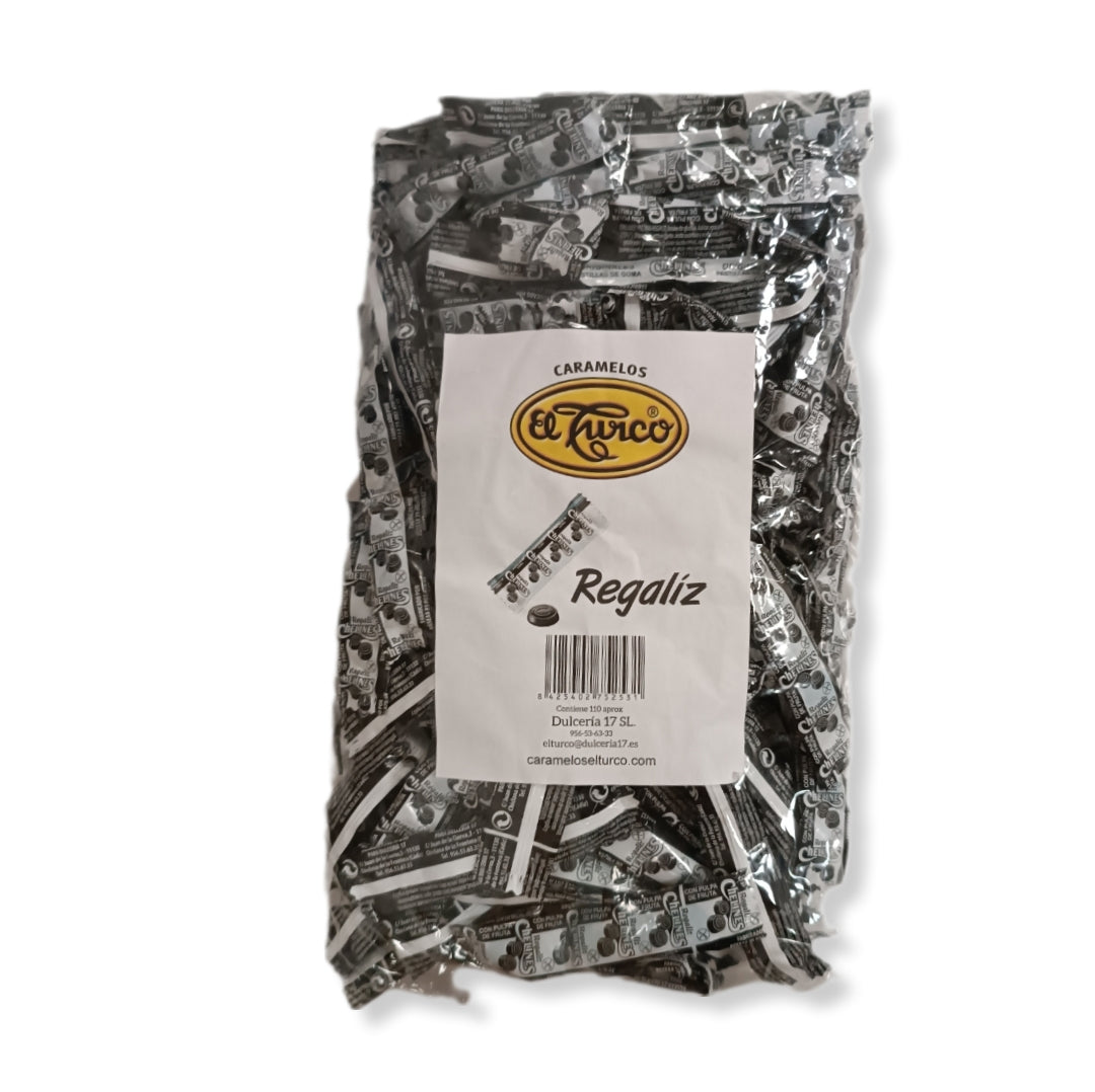 Chelines Regaliz | Formato Bolsa 1KG