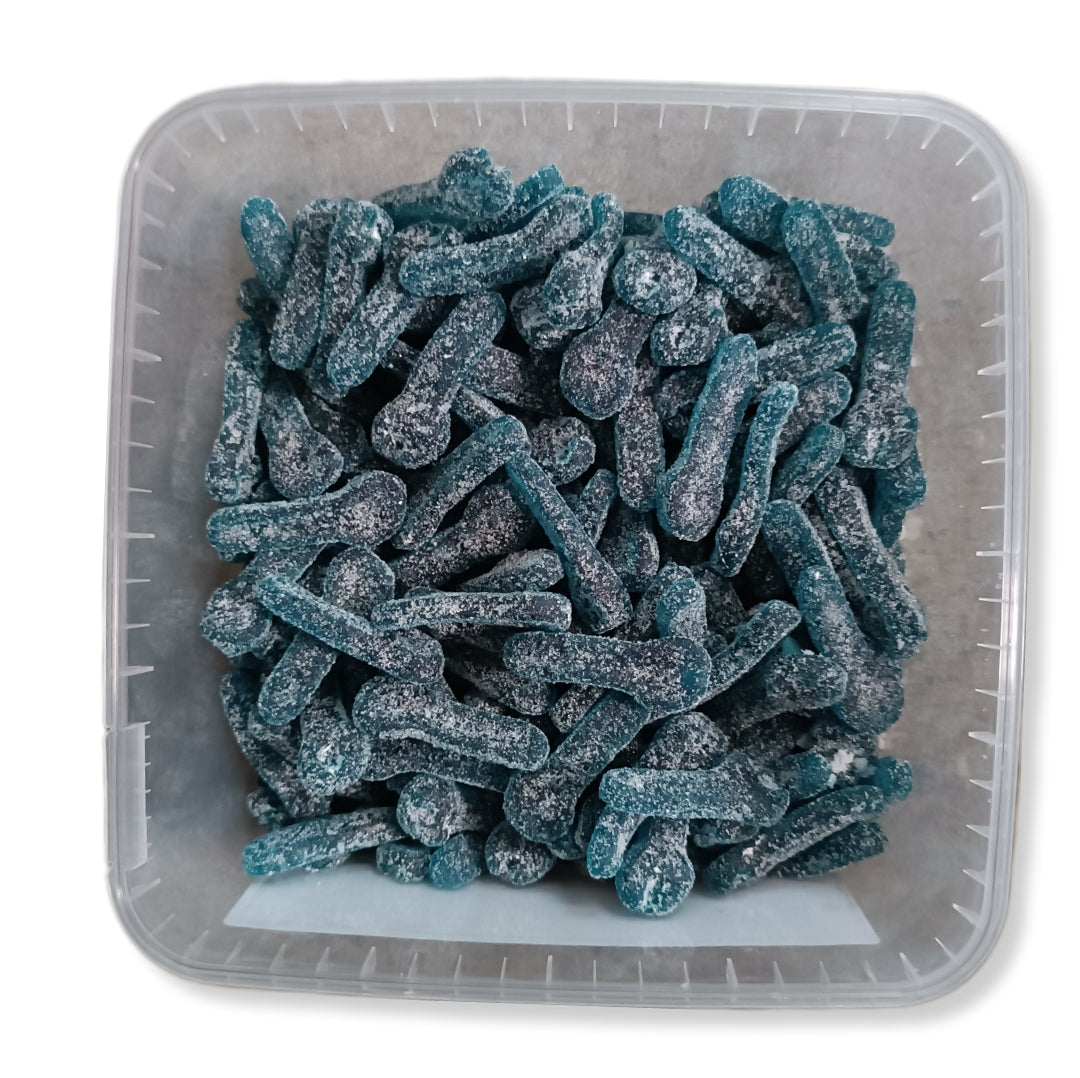 Llaves Ácidas Azul Pintalenguas 290 Unidades - Tarro Expositor 1570g