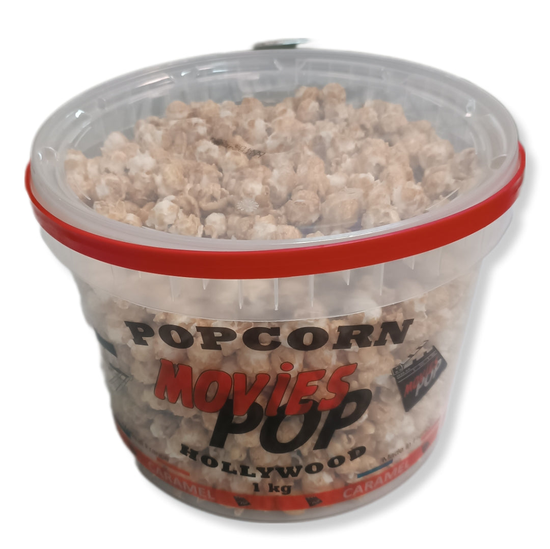 Palomitas Caramelo 1KG | Formato Tarro Reutilizable - Fabricadas en Francia
