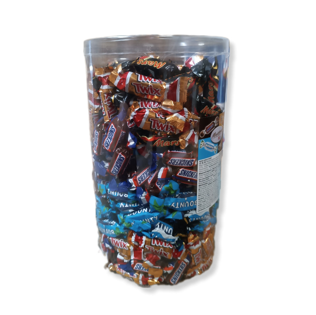 Chocolate Miniatura Mix 3000g | Formato Bote Reutilizable