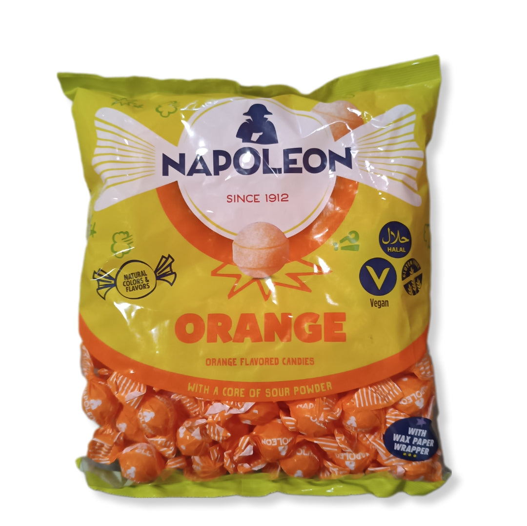 Caramelos Sabor Naranja Napoleón | Formato Bolsa 1KG