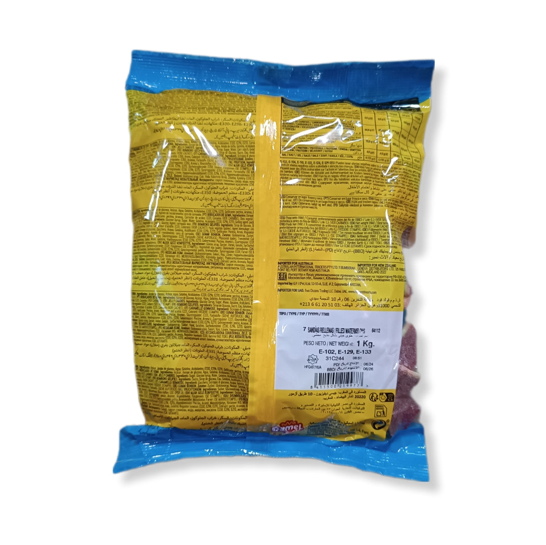 Sandías Rellenas Azúcar Sin Gluten Damel | Formato Bolsa 1kg