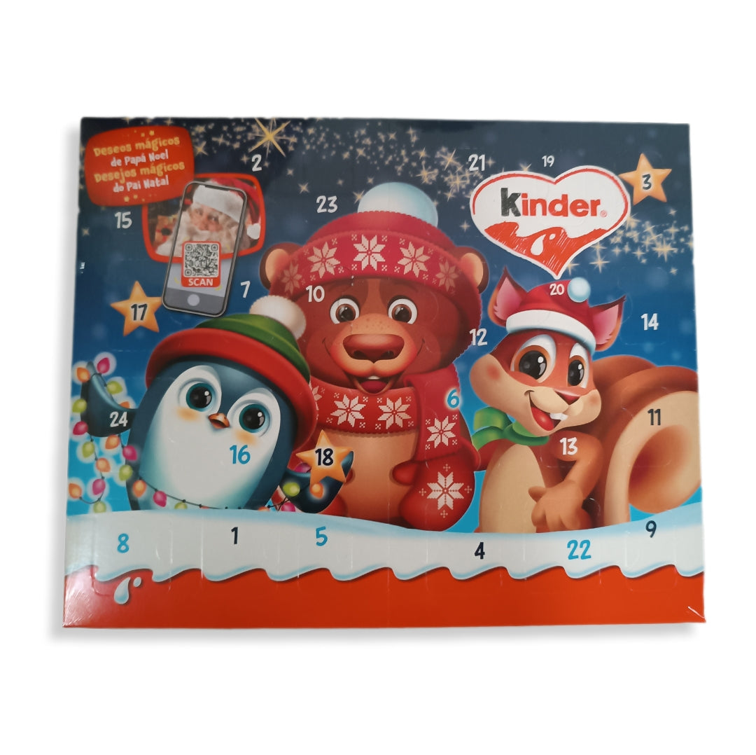 Calendario Adviento Kinder PAPA NOEL - Surtido Chocolatinas