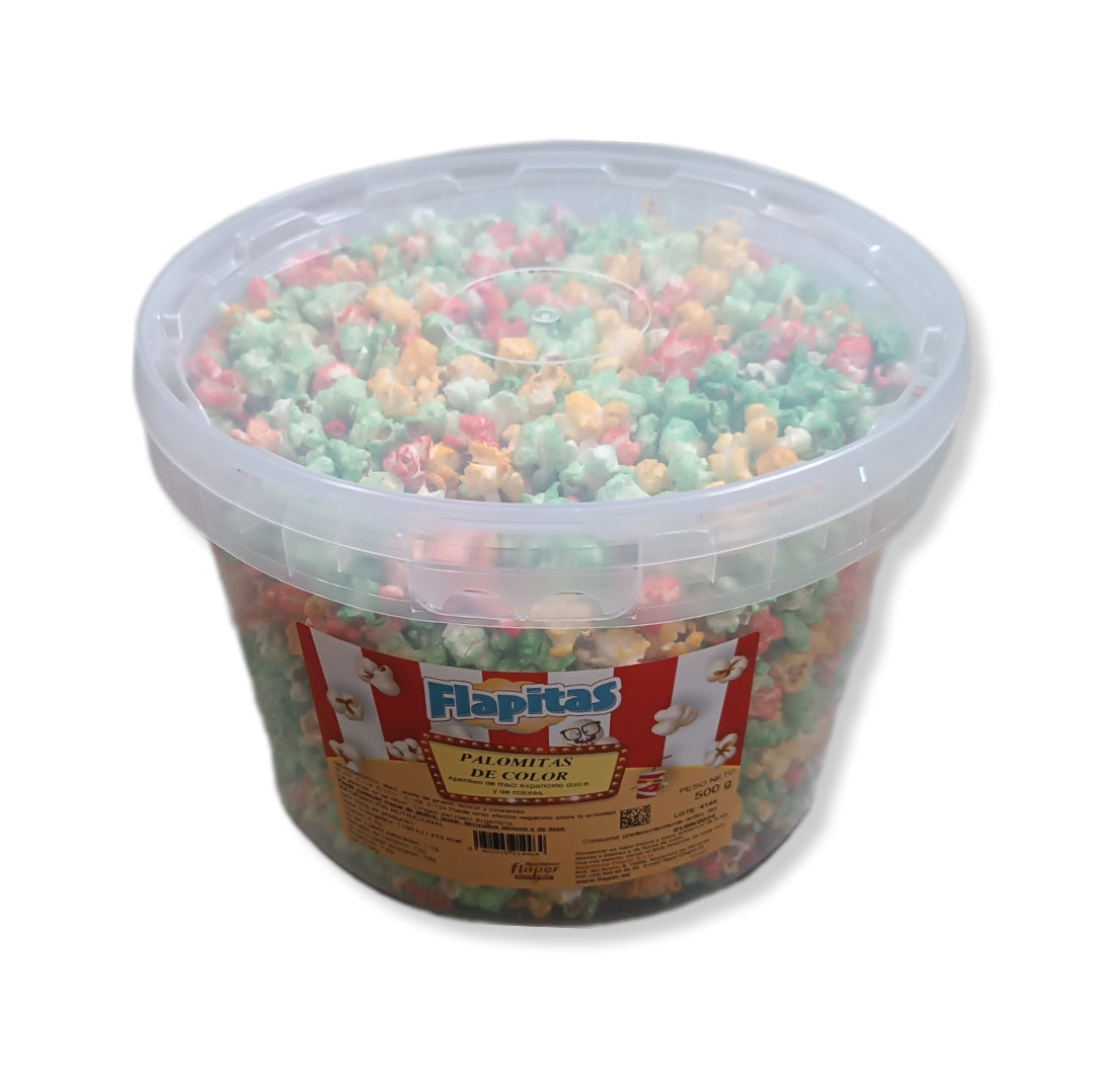 Palomitas De Colores | Formato Tarro Reutilizable 500g