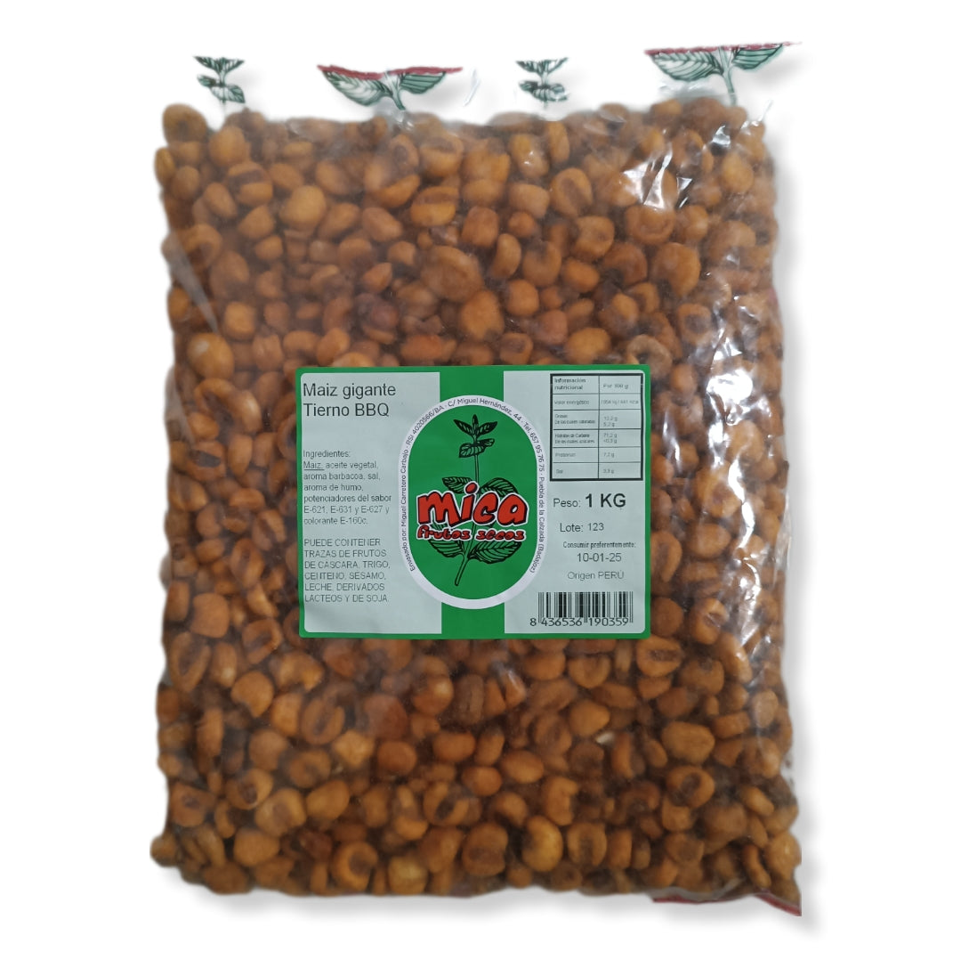 Maíz Gigante BBQ | Formato Bolsa 1KG