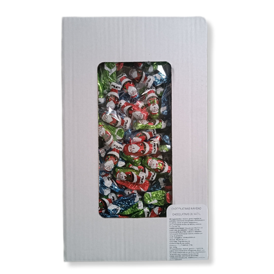 Chocolatinas Navidad Papa Noel | Formato Caja 2KG