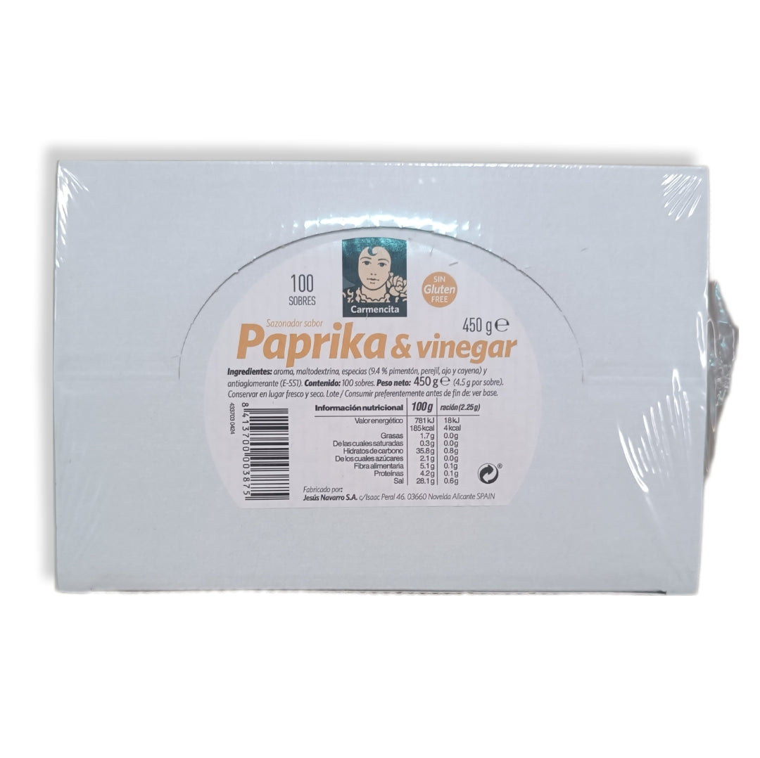 Sazonador Carmencita Sabor Paprika Y Vinagre | Formato Caja 100U