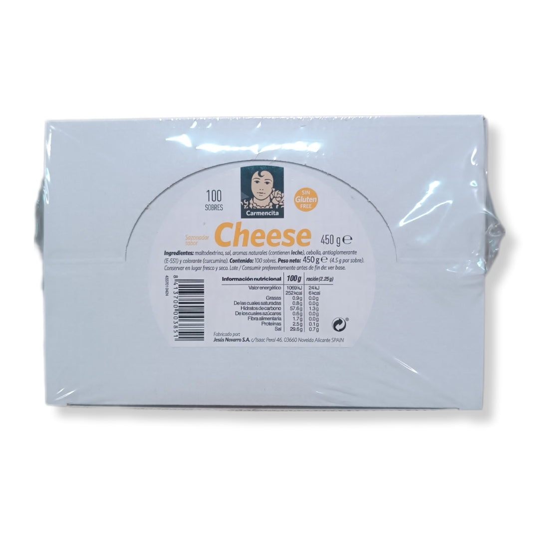 Sazonador Carmencita Sabor Queso | Formato Caja 100U