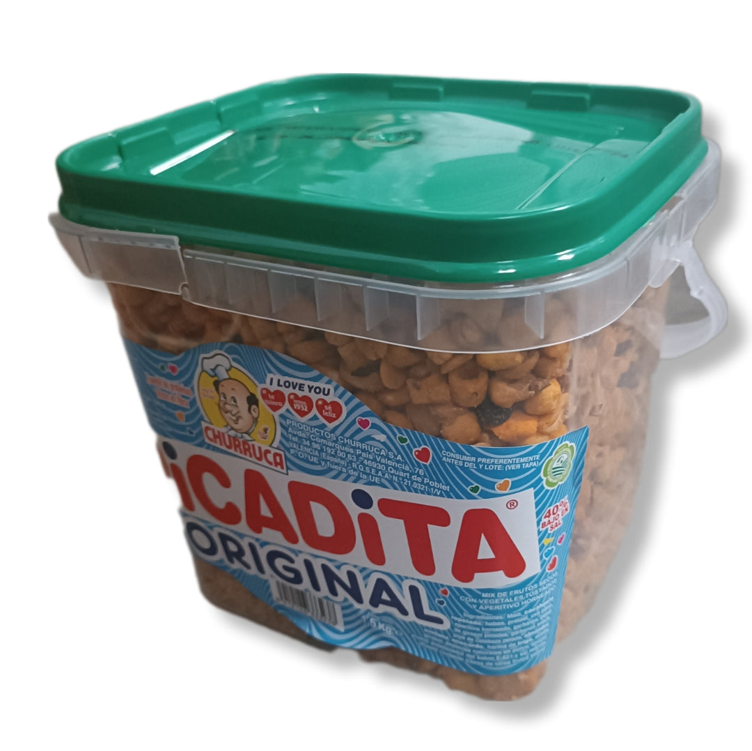 Picadita Original Churruca| Formato Tarro Reutilizable 1,5 KG