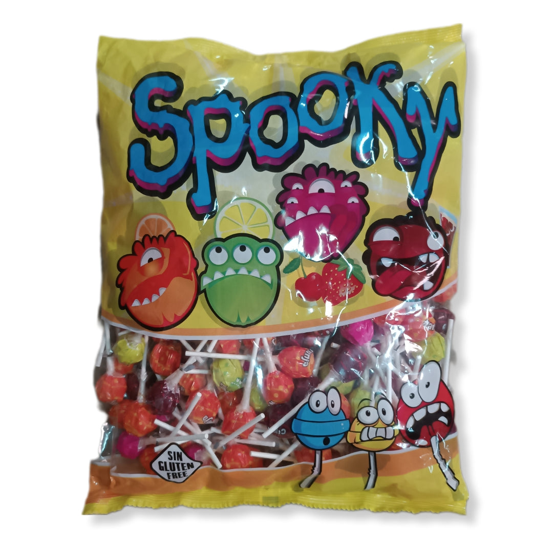 Chupachups Spooky Sabor Fresa, Limón , Naranja Y Cola Juan López | Formato Bolsa 200 Uds