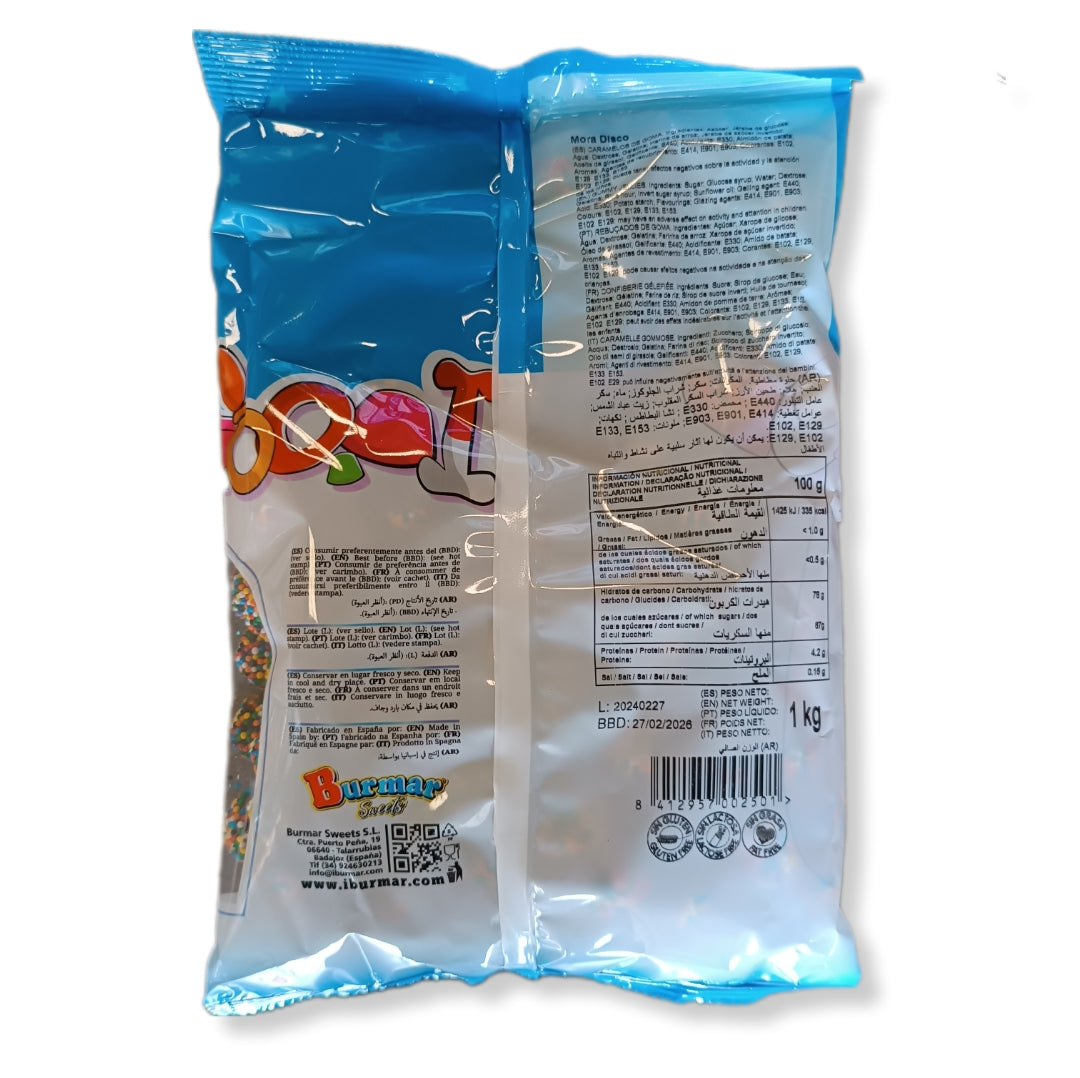 Burmar Moras Multicolor | Formato Bolsa 1KG