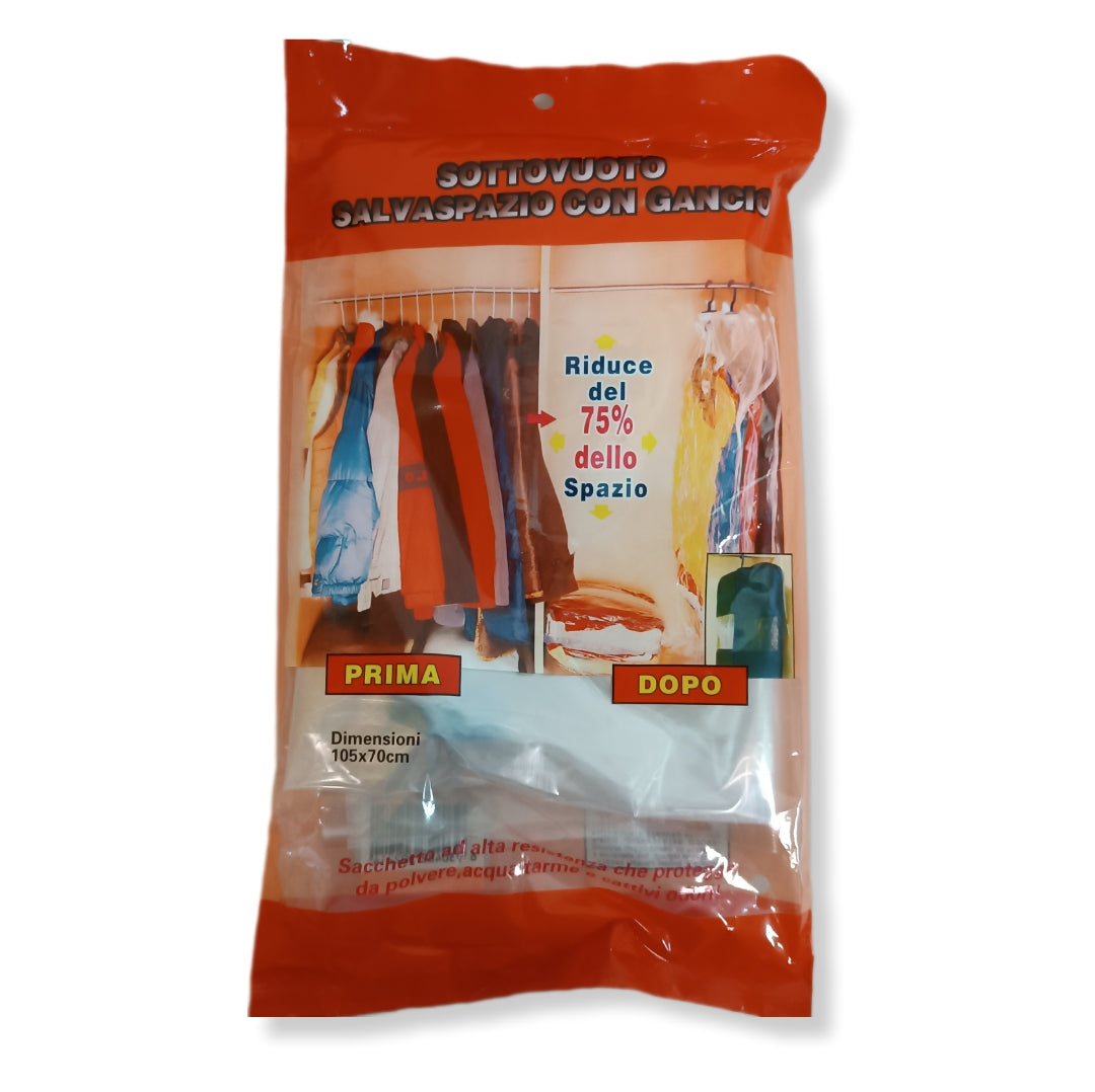 Bolsa al Vacío Aspiradora Para Armarios y Ropa 105cm x 70cm