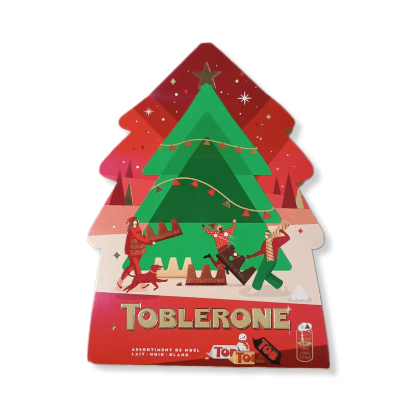 Caja Árbol De Navidad Toblerone Variado 144g