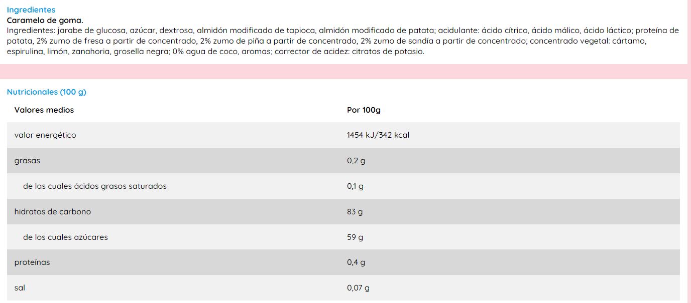 Sour Fruit Mix (10 Uds)