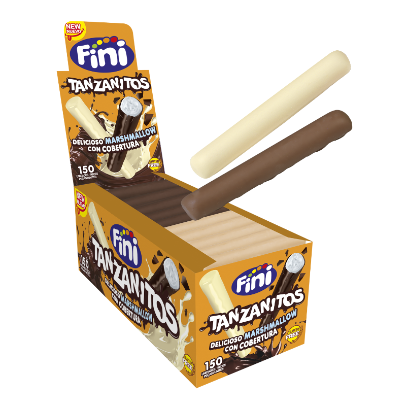 Tanzanitos Chocolate Blanco y Negro Fini 150 U