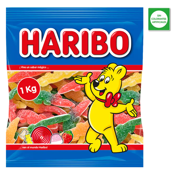 Yacare Gigante Haribo | Formato Bolsa 1KG