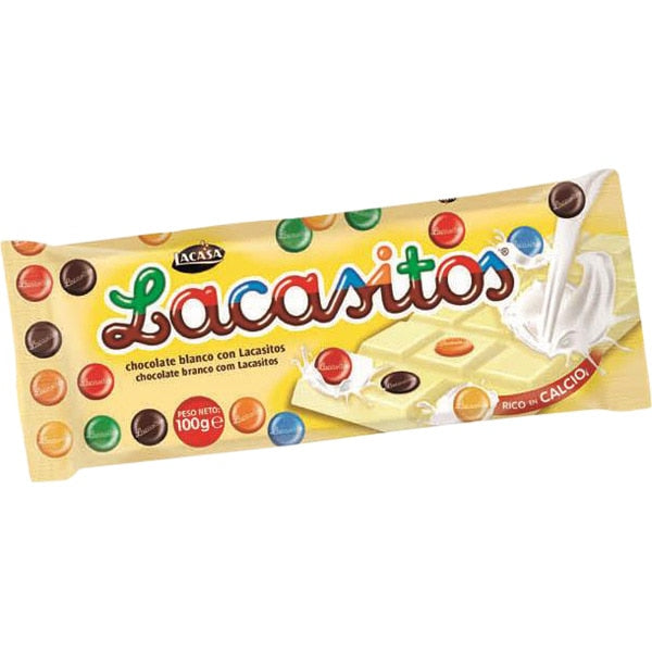 Lacasitos Tableta Blanco 100G 20 Unidades
