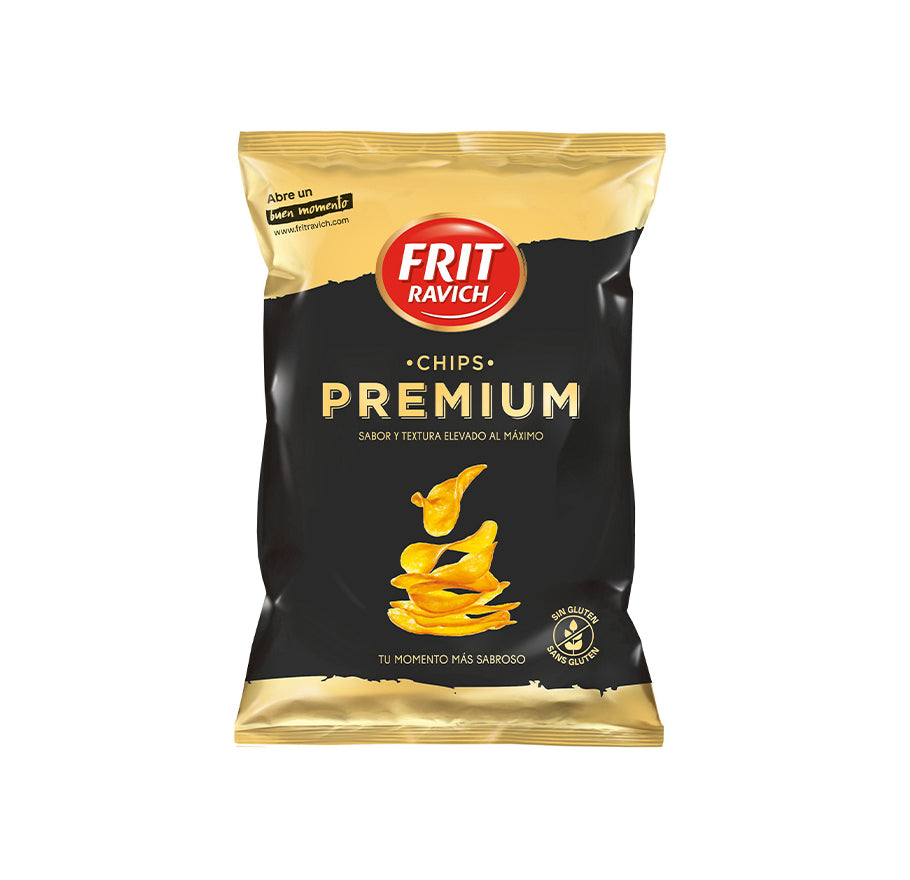 PATATAS FRITAS CHIPS PREMIUM | Contiene 40 Unidades de 30g