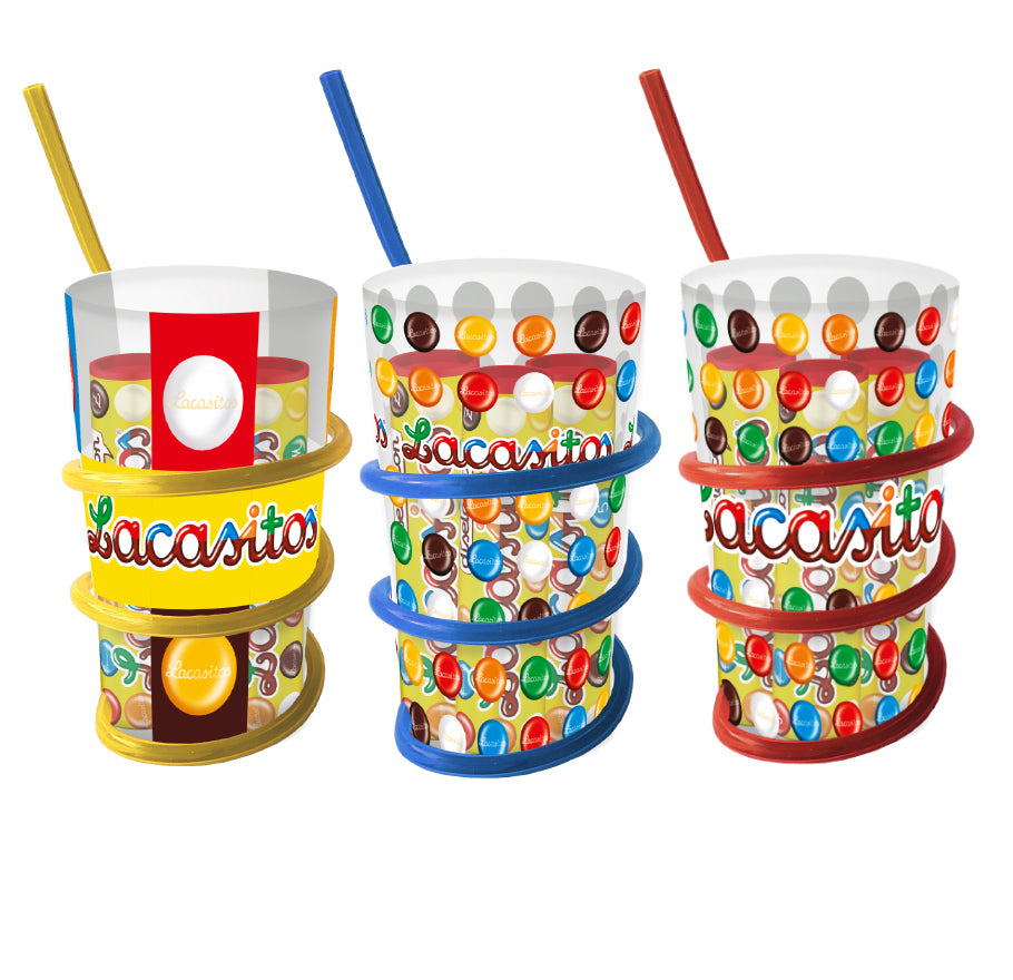 Lacasitos 20G Vaso 4Tubo.12X1U